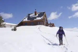 Tenth Mountain Division Hut in Colorado