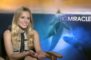Kristen Bell discusses whales and her film the Big Miracle