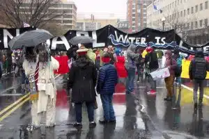 Native Nations March - water is life - #NoDAPL