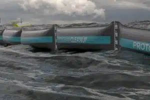 plastic in the ocean