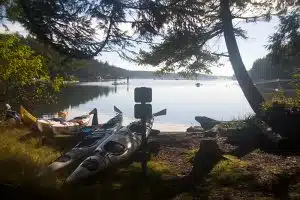 Late Afternoon at Reid Harbor, Stuart Island, Washington, US