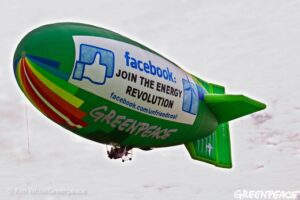 Facebook Greens Up
