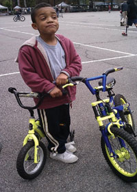 biking © Recycle-a-Bicycle